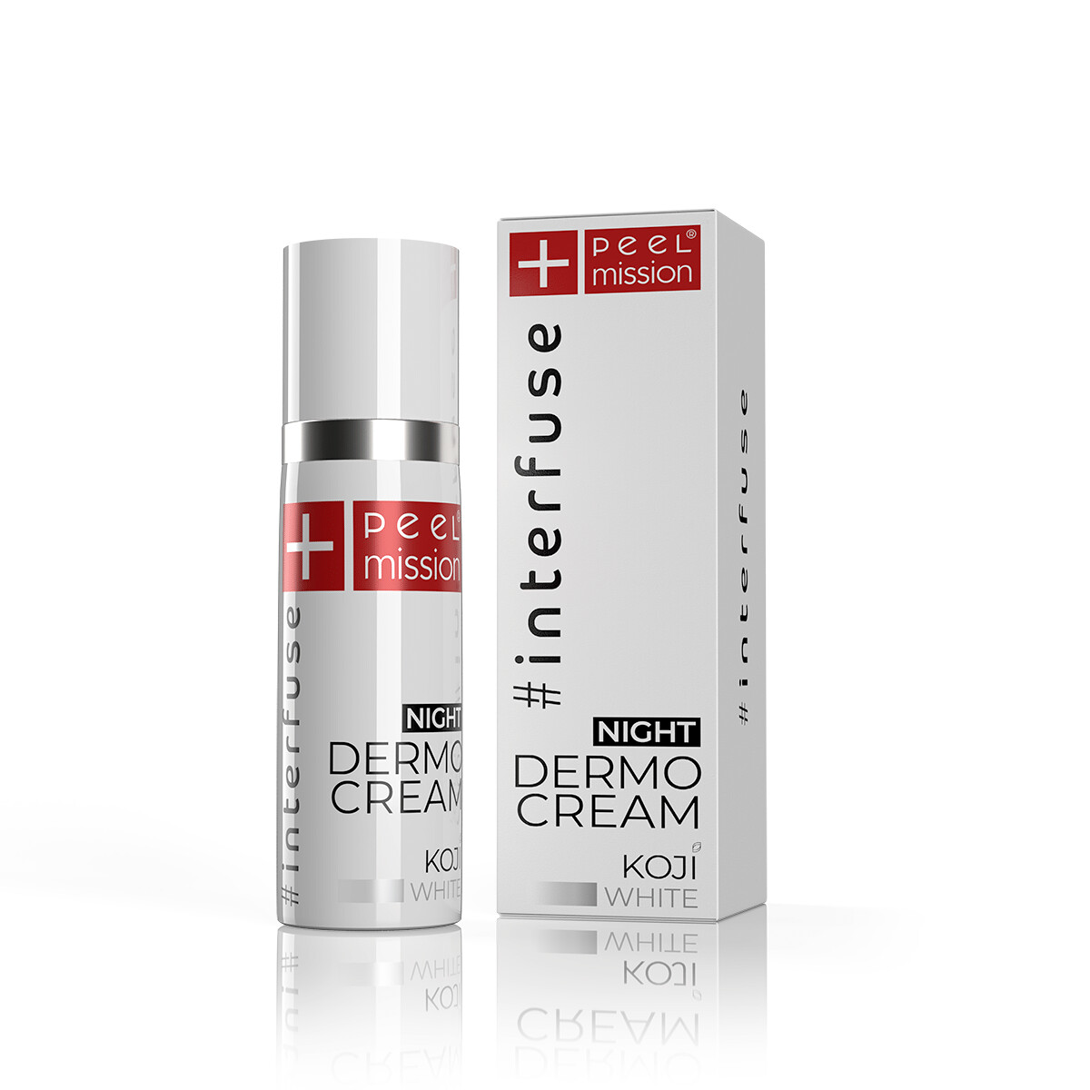 PEEL MISSION INTERFUSE DERMO KOJI WHITE NIGHT Krem na noc 30 ml 1 PEEL MISSION INTERFUSE DERMO KOJI WHITE NIGHT Krem na noc 30 ml