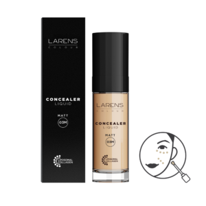 LARENS Concealer Liquid Matt 03M (Dark 03) podkład do twarzy 10 ml
