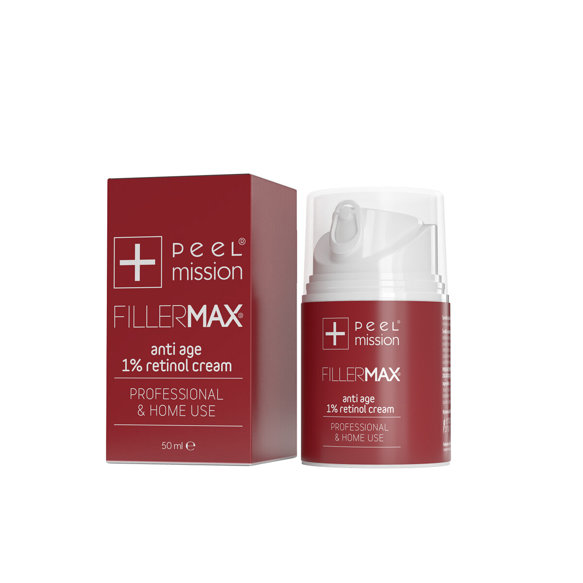 PEEL MISSION Filler Max krem z 1% retinolem do skóry dojrzałej 50 ml 1 PEEL MISSION Filler Max krem z 1% retinolem do skóry dojrzałej 50 ml