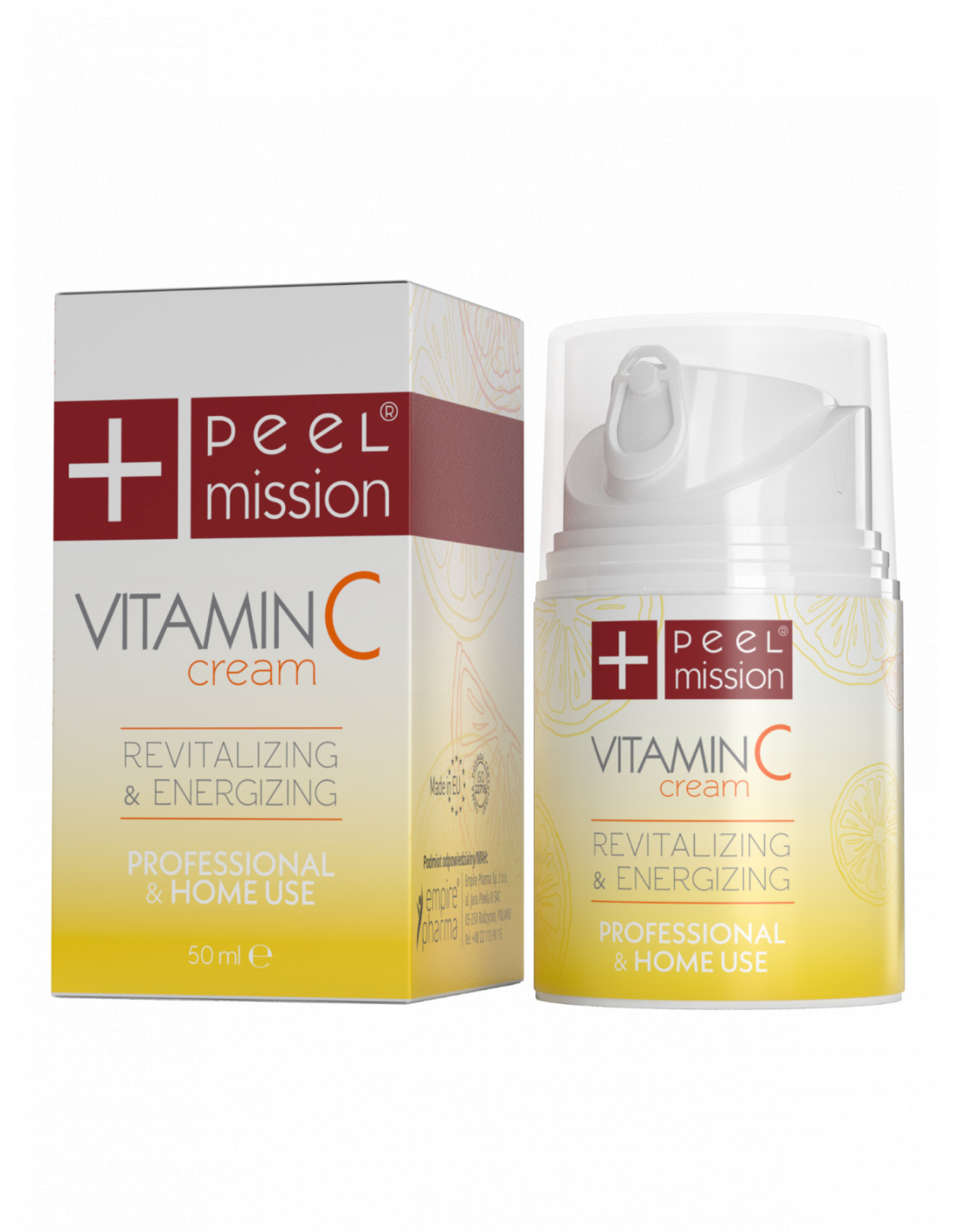 PEEL MISSION Vitamin C krem energetyzujący z witaminą C i olejem z czarnuszki 50 ml 1 PEEL MISSION Vitamin C krem energetyzujący z witaminą C i olejem z czarnuszki 50 ml