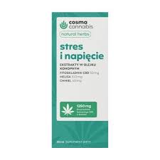 COSMA CANNABIS STRES I NAPIĘCIE Olejek konopny 30 ml KOSMETYK