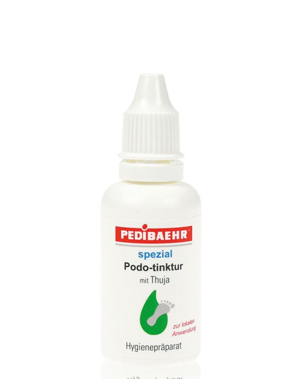 Pedibaehr podo-tynktura z tują ochrona przed kurzajkami 30 ml 1 Pedibaehr podo-tynktura z tują ochrona przed kurzajkami 30 ml