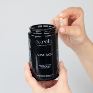 CAREIN ACNE SKIN-SUPLEMENT O DZIAŁANIU PRZECIWTRĄDZIKOWYM 120 KAPSUŁEK