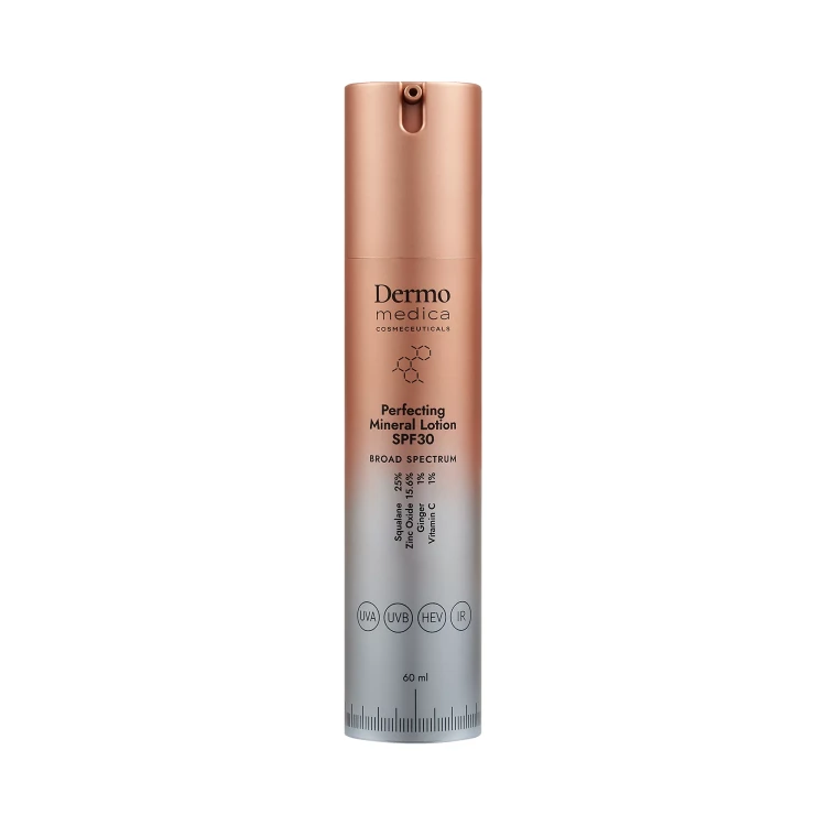 Dermomedica Perfecting Mineral Lotion SPF30-Mineralny lotion ochronny do twarzy i ciała 60 ml 1 Dermomedica Perfecting Mineral Lotion SPF30-Mineralny lotion ochronny do twarzy i ciała 60 ml