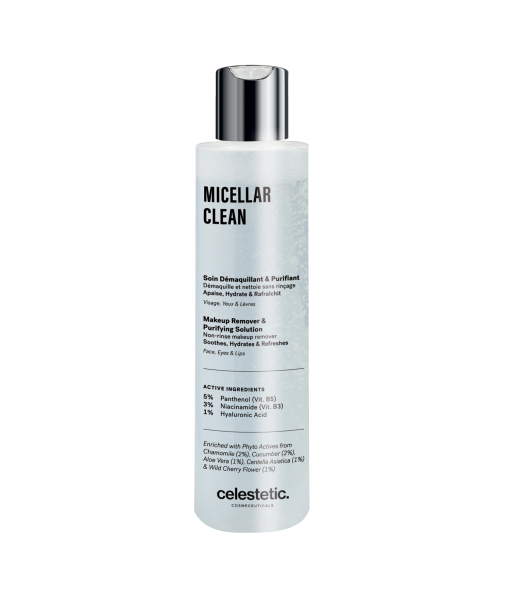 Celestetic Micelar Clean-Płyn micelarny do demakijażu 200 ml 1 Celestetic Micelar Clean-Płyn micelarny do demakijażu 200 ml